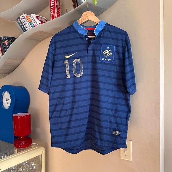 Vintage 2012/2013 Karim Benzema France Nike Jersey - Picture 1 of 8